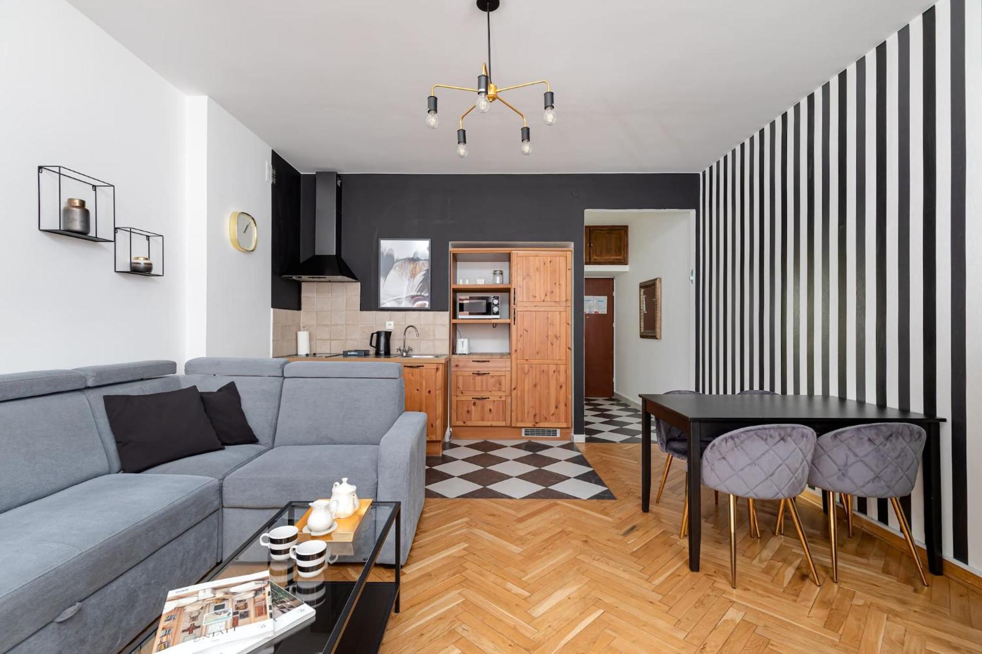 Fashioned Apartment Rycerska By Noclegi Renters Warsaw Luaran gambar